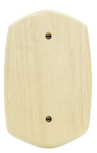 Load image into Gallery viewer, Old Country Unfinished Solid Wood Blank Wall Plate