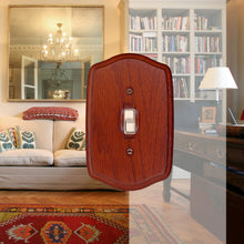 Load image into Gallery viewer, Old Country Solid Wood Wall Plate - 4-435T