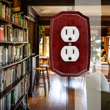 Load image into Gallery viewer, Cafe Espresso Solid Wood Wall Plate - 4-438