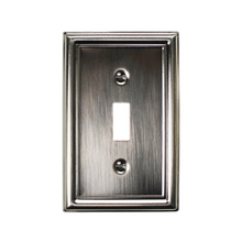 Load image into Gallery viewer, Decorative Metal Estate Satin Nickel Wall Plates - 2-201RR