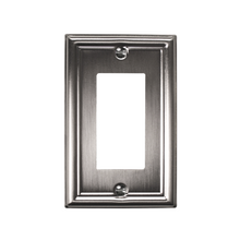 Load image into Gallery viewer, Decorative Metal Estate Satin Nickel Wall Plates - 2-201RR