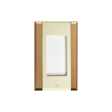 Load image into Gallery viewer, Plastic Ivory with Gold Sides Wallplates - 10-84R