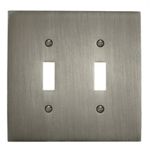 Load image into Gallery viewer, Decorative Metal Forged Pewter Wall Plate/Switch Plate - 5-929R