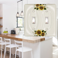 Load image into Gallery viewer, Sunflowers Porcelain / Ceramic Wall Plate - 3004TT