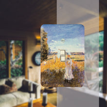 Load image into Gallery viewer, Monet La Promenade Graphics on Metal Wall Plate - 5-992T
