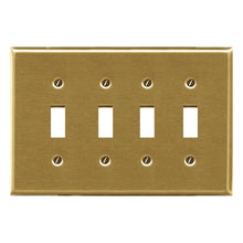 Load image into Gallery viewer, Metal Traditional Brass Wallplate - 2-163BR