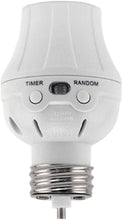 Load image into Gallery viewer, Atron Indoor/Outdoor Automatic Light Control and Timer for Incandescent, CFL, LED and Halogen Bulbs. On at Dusk, Off at Dawn for Porch, Patio, Garage Lights - PLT400
