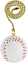 Load image into Gallery viewer,  Baseball, Sports fan pull with beaded chain