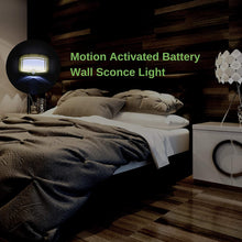 Load image into Gallery viewer, Motion Sensing LED Wall Sconce Battery Operated Utility Light - NLMB6