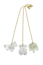 Load image into Gallery viewer, Decorative Ceiling Fan Pull Chains for Kids Room, Nursery, bedrooms.Duck, Bear and Dinosaur 3 Pack with Beaded Chain - FA134