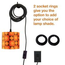 Load image into Gallery viewer, Pendant Light with 12'(3.65m) Flexible Fabric Cord - LA201