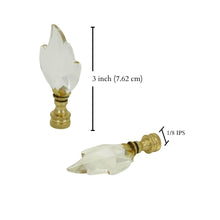 Load image into Gallery viewer, Crystal Flame Finial - LA504