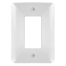 Load image into Gallery viewer, Decorative Metal White Oversized Wallplate - 5-900
