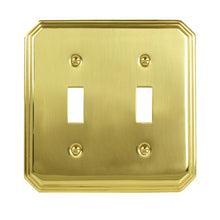 Load image into Gallery viewer, Decorative Metal Italia Solid Brass Wallplate - 1-64R
