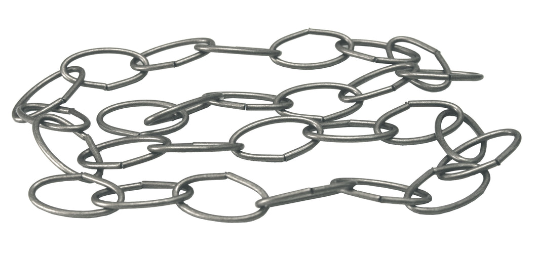 Chrome Oval Chain - LA736