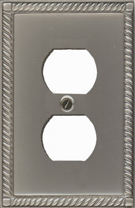 Decorative Metal Georgian Pewter Wallplate - 1-70R