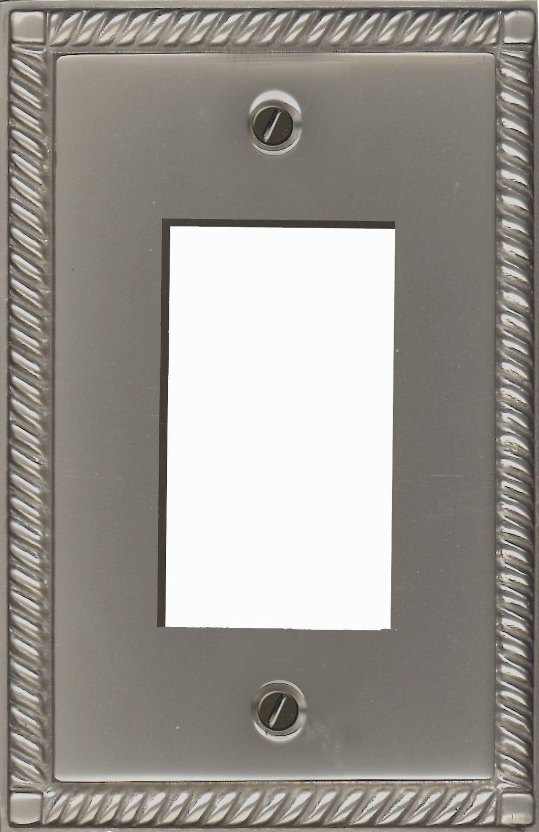 Decorative Metal Georgian Pewter Wallplate - 1-70R