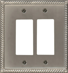 Decorative Metal Georgian Pewter Wallplate - 1-70R