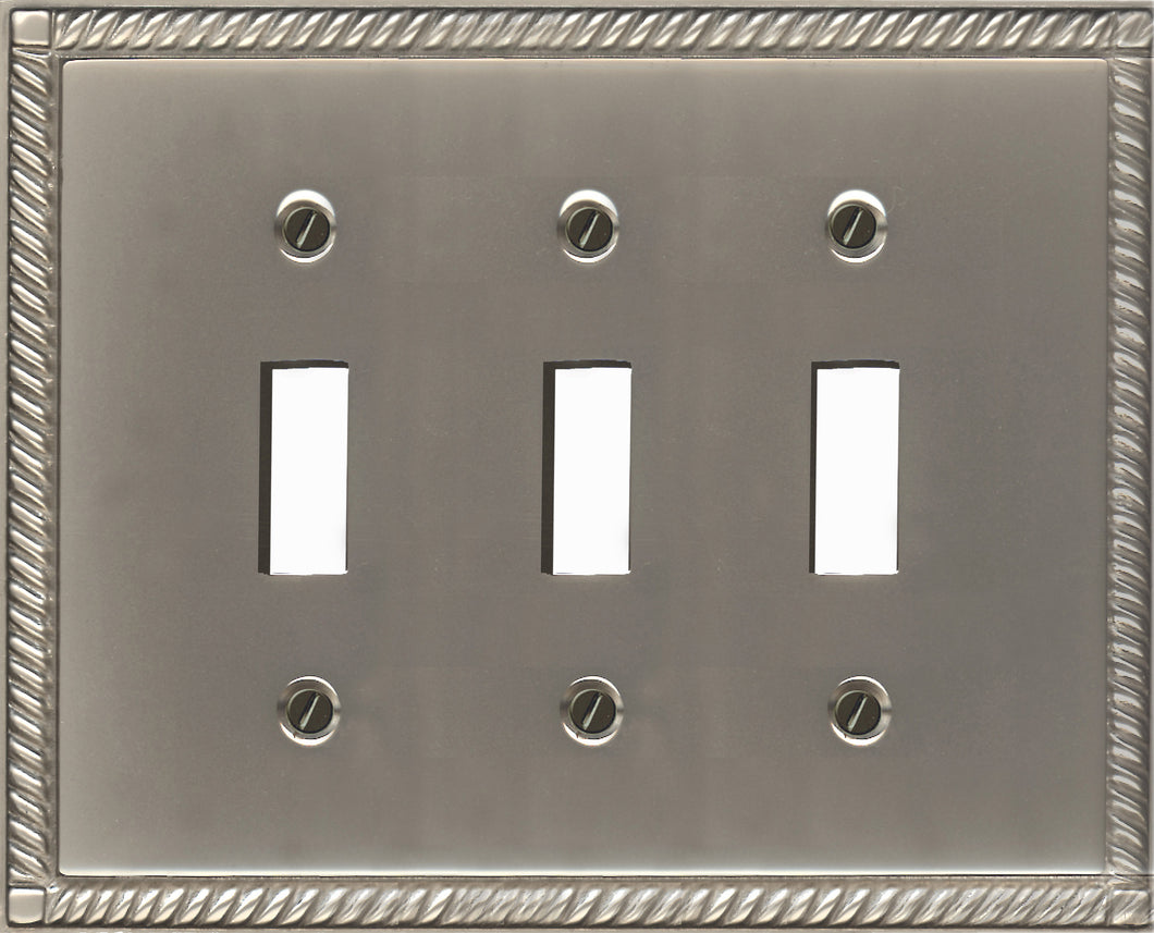 Decorative Metal Georgian Pewter Wallplate - 1-70TTT