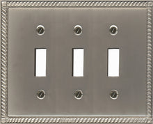 Load image into Gallery viewer, Decorative Metal Georgian Pewter Wallplate - 1-70R

