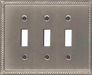 Decorative Metal Georgian Pewter Wallplate - 1-70R