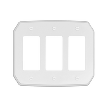Load image into Gallery viewer, Oversized Classic White Plastic Wall Plate - 10-37RRR
