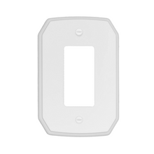 Load image into Gallery viewer, Oversized Classic White Plastic Wall Plate - 10-37RRR
