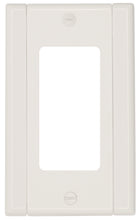 Load image into Gallery viewer, Plastic White w/White Sides Wallplate - 10-80R
