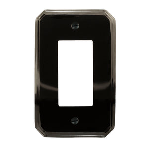 Italia Solid Brass W/Black Onyx Shiny Finish 1-82
