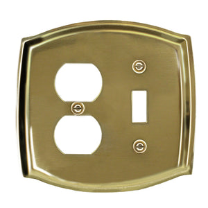 Decorative Metal Brass Wall Plate - 2-1009R