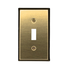 Load image into Gallery viewer, Traditional Antique Brass Wall Plate - 2-163AB
