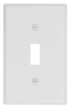 Load image into Gallery viewer, White Traditional Metal Wallplate - 2-164RR
