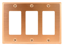 Load image into Gallery viewer, Traditional Copper Stone Wall Plate - 2-165R
