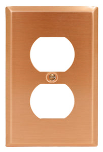 Traditional Copper Stone Wall Plate - 2-165R