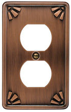 Load image into Gallery viewer, Metal Studio Antique Bronze Duplex Wall-plate 
