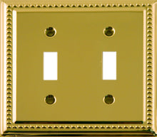 Load image into Gallery viewer, Decorative Metal Vintage Brass Wall Plate 2-216R
