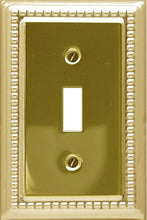 Load image into Gallery viewer, Decorative Metal Vintage Brass Wall Plate 2-216TT
