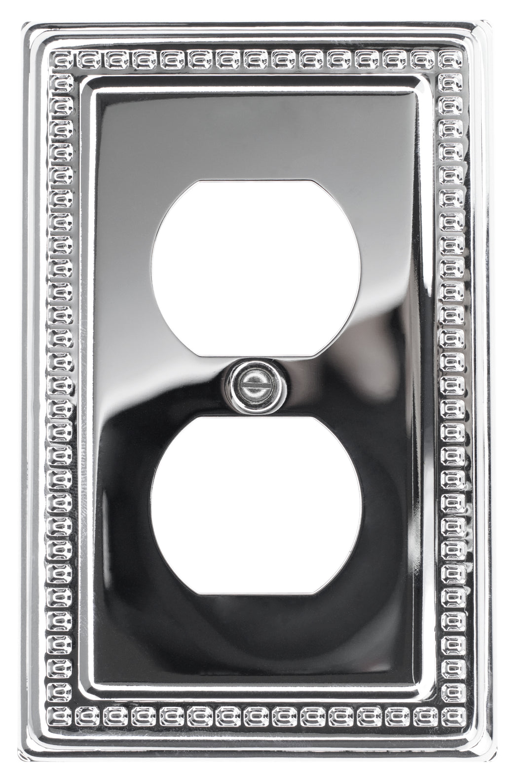 Vintage Polished Chrome Wall Plate - 2-218D