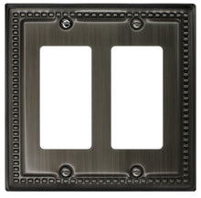 Load image into Gallery viewer, Decorative Metal Nickel Vintage 2-220 Double Rocker
