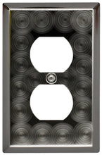 Load image into Gallery viewer, Decorative Metal Techno Pewter Wall Plate - 2-301R
