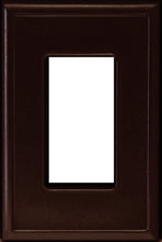 Load image into Gallery viewer, Metal Screwless 1Rocker Wallplate, Oil Rubbed Bronze
