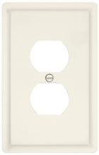 Load image into Gallery viewer, Solid White Satin Wood Wall Plate - 29-200R
