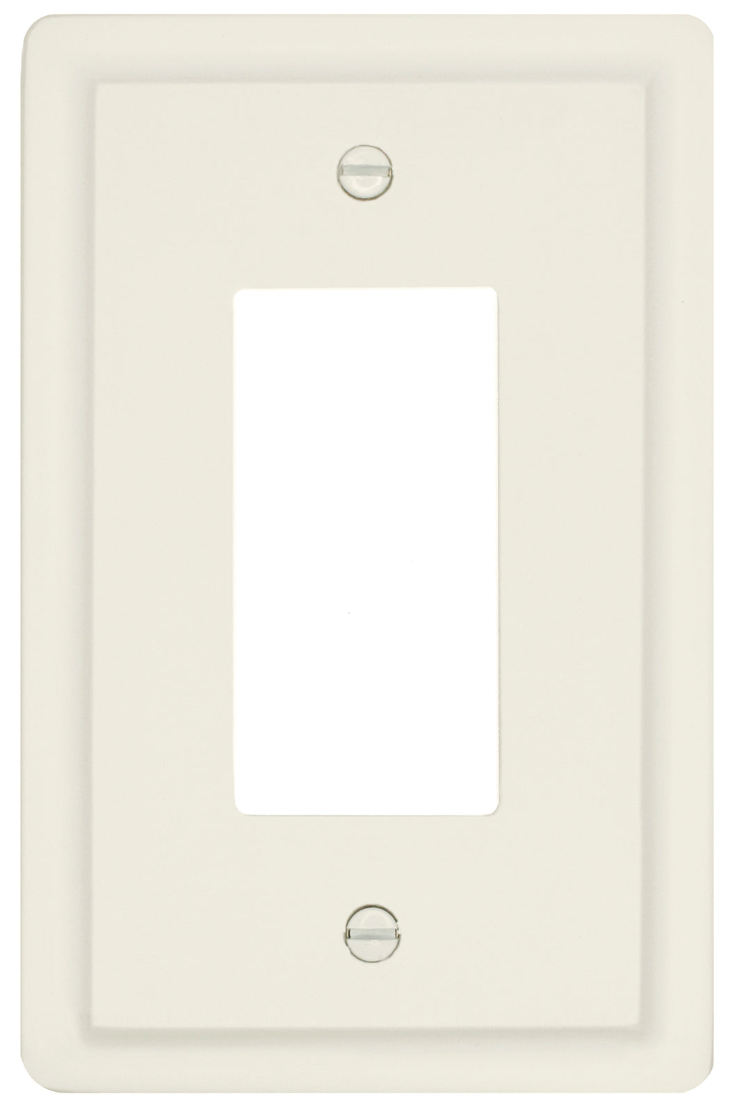 Solid White Satin Wood Wall Plate - 29-200R