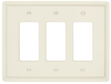 Load image into Gallery viewer, Solid White Satin Wood Wall Plate - 29-200R
