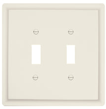 Load image into Gallery viewer, Solid White Satin Wood Wall Plate - 29-200R
