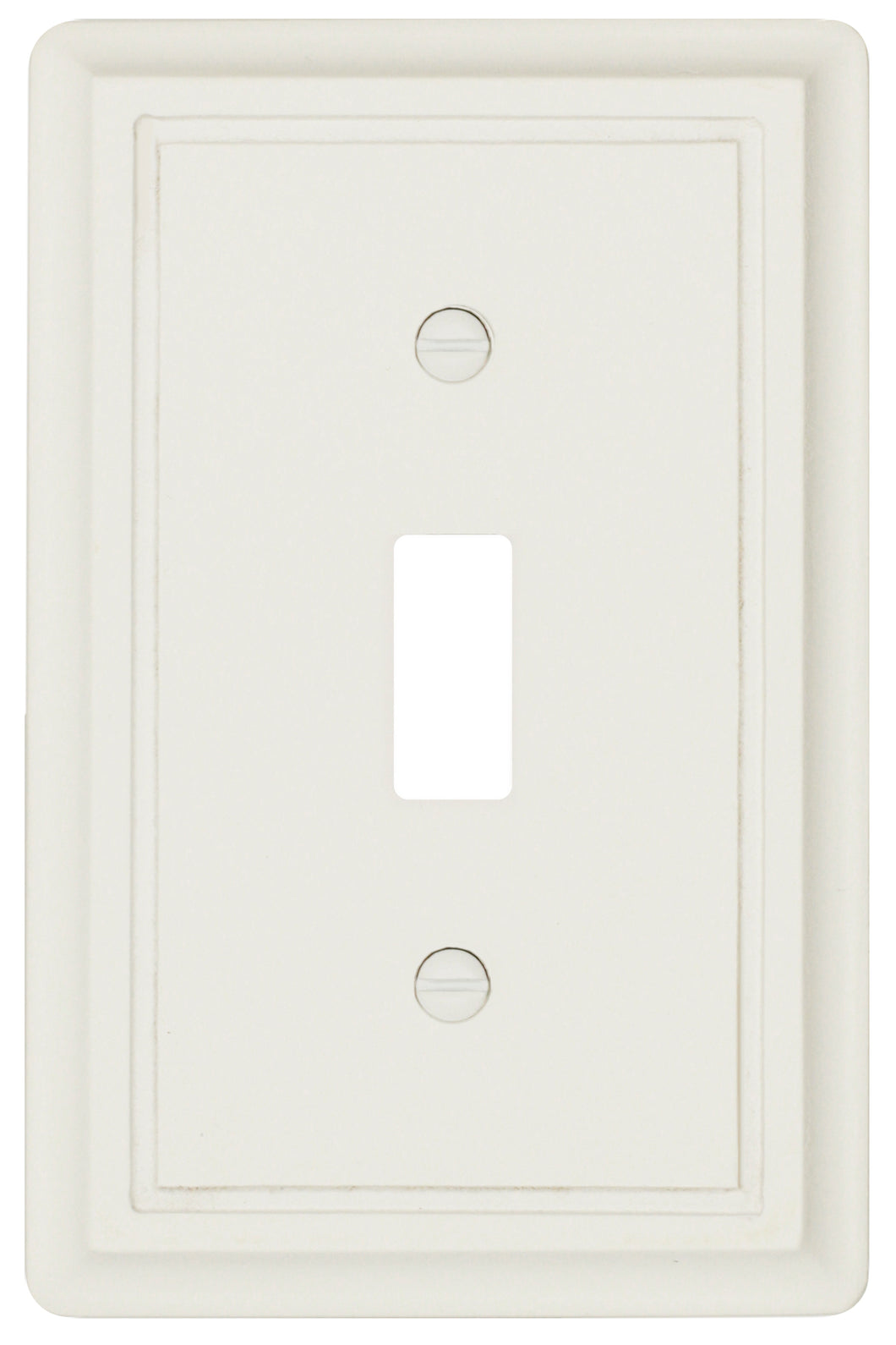 Solid Wood, Petal White Walplate 29-205 Toggle