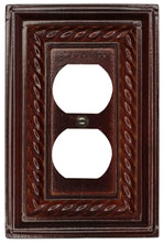 Load image into Gallery viewer, Solid Wood, Stateroom Wallplate 4-410 Duplex
