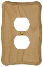 Load image into Gallery viewer, Solid Provincial Unfinished Wood Wall Plate - 4-420R
