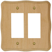 Load image into Gallery viewer, Solid Provincial Unfinished Wood Wall Plate - 4-420R
