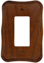 Load image into Gallery viewer, Solid Wood Provincial Tavern Oak Wall Plate - 4-431TD
